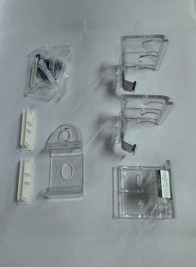 MYshade Cordless Cellular Shades Accessories Mounting Brackets Window Shades Replacement Fittings Window Treatment Repair Kit (1.5inch Diameter) - Image 3